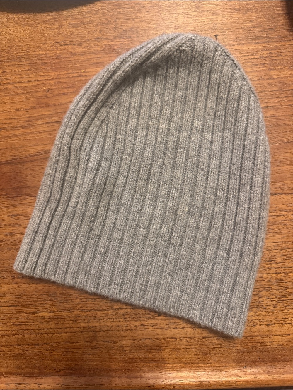 Everlane Ribbed Knit Beanie - Light Gray
